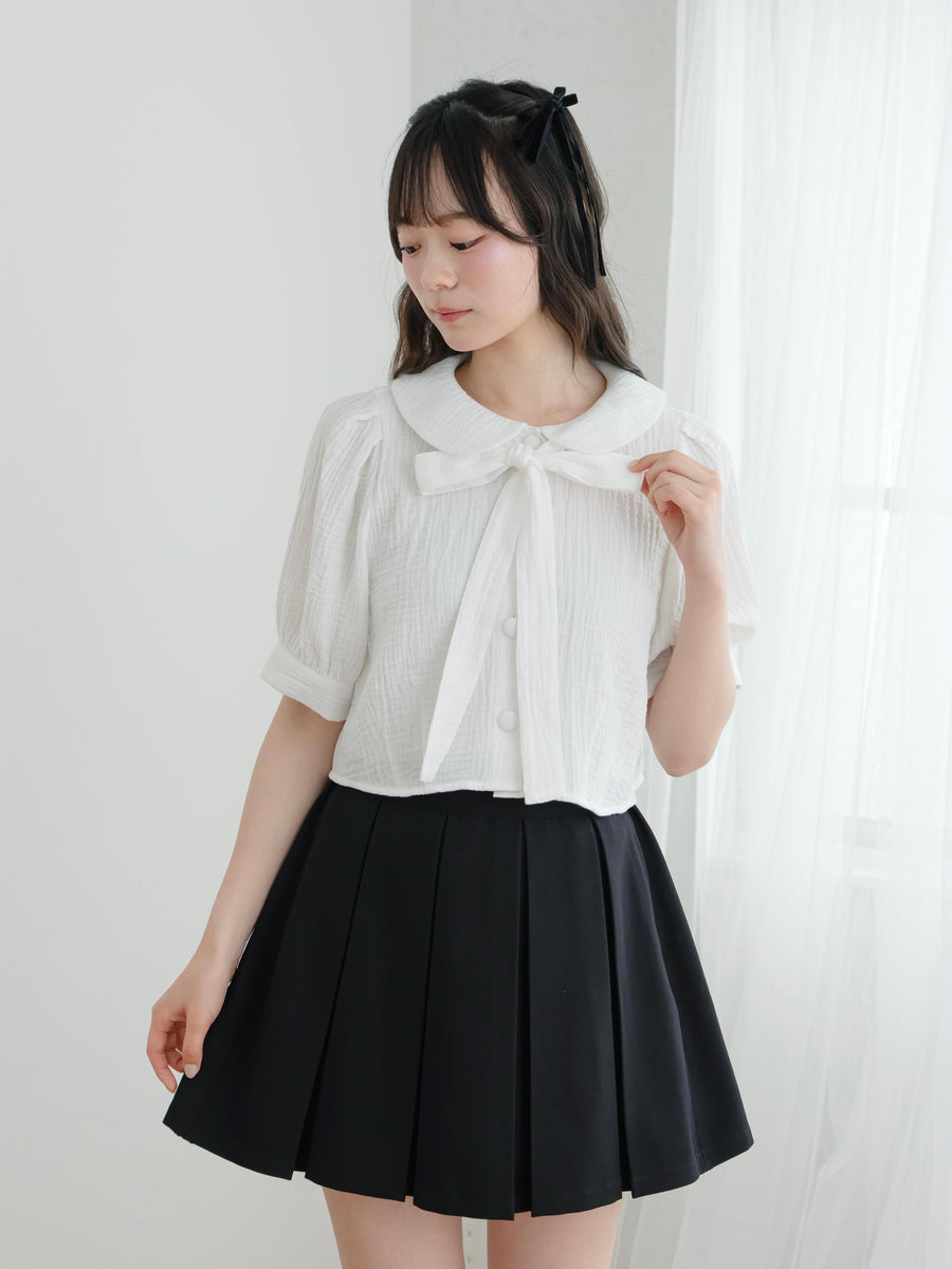 まるえりガーゼサマーブラウス【7月21日発売】