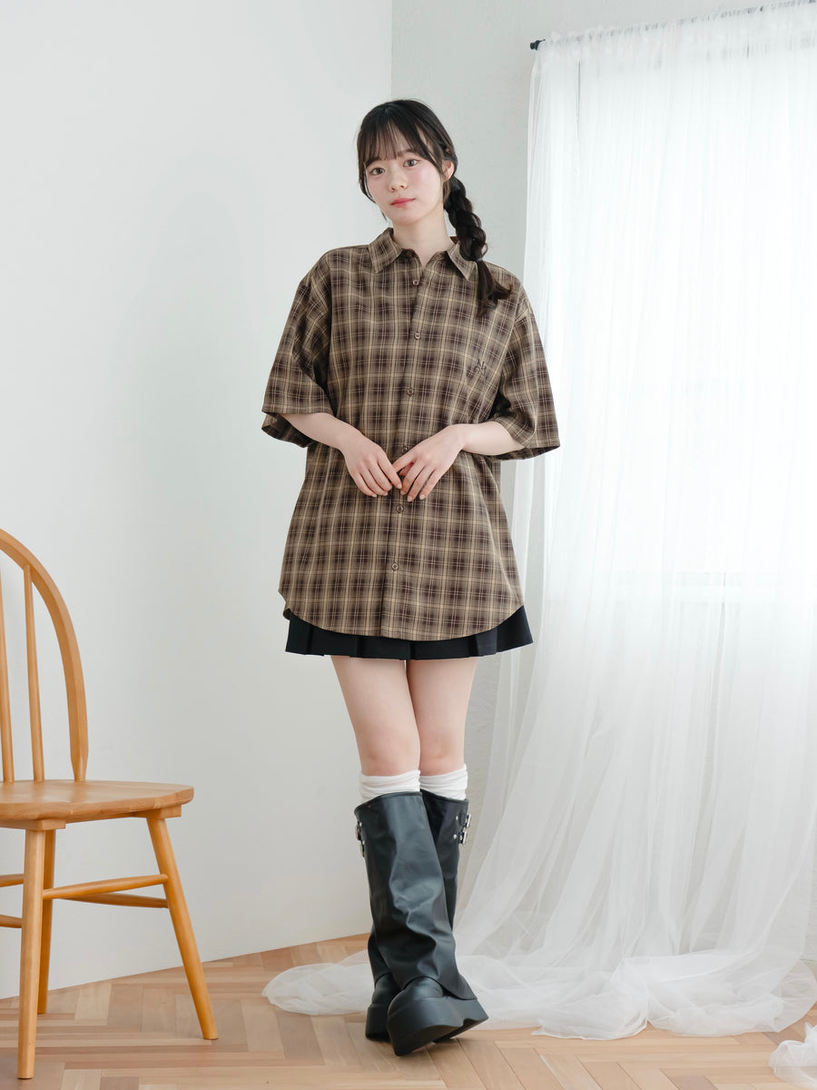 オリジナルロゴチェックシャツ【7月28日発売】