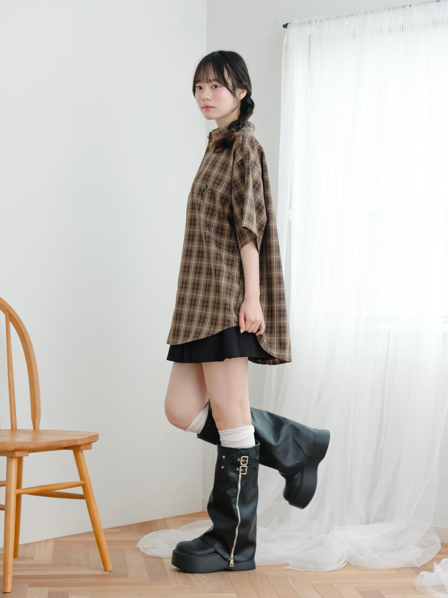 オリジナルロゴチェックシャツ【7月28日発売】
