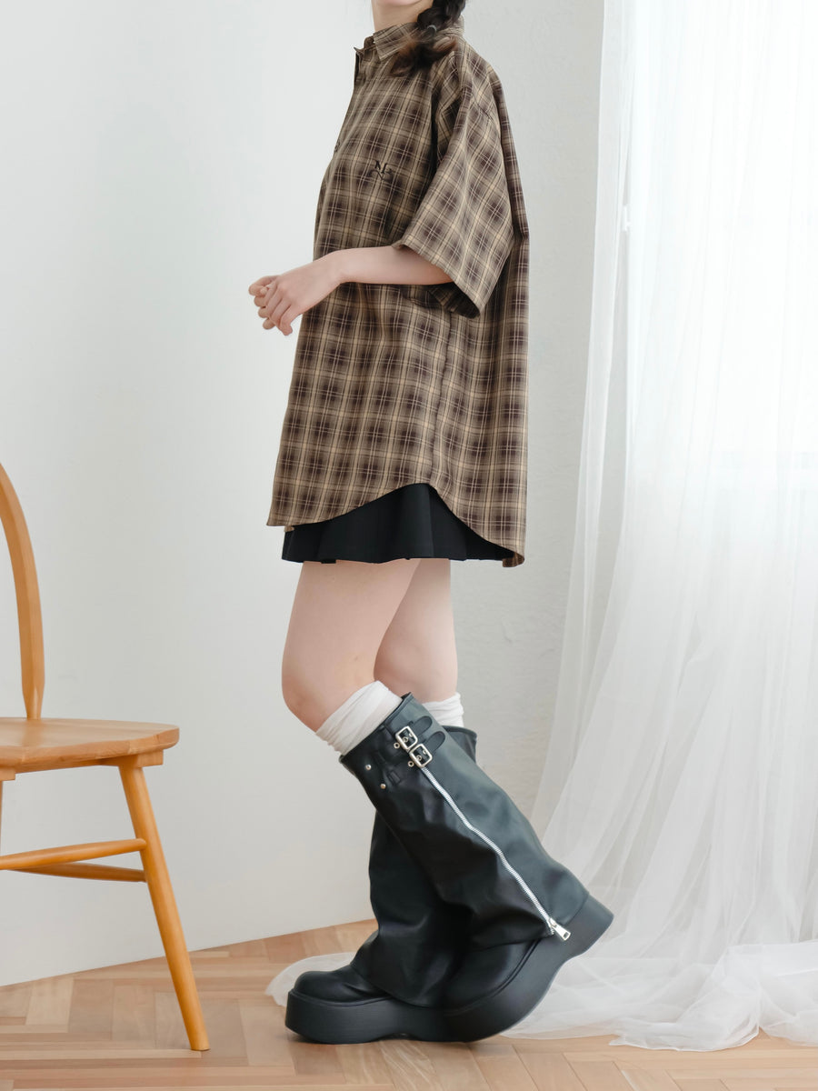 オリジナルロゴチェックシャツ【7月28日発売】