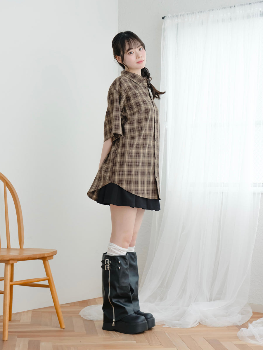 オリジナルロゴチェックシャツ【7月28日発売】
