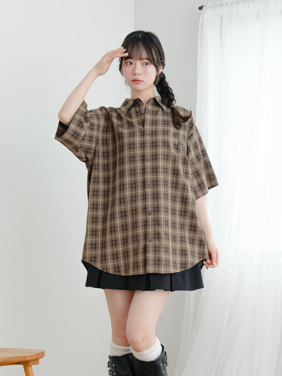 オリジナルロゴチェックシャツ【7月28日発売】
