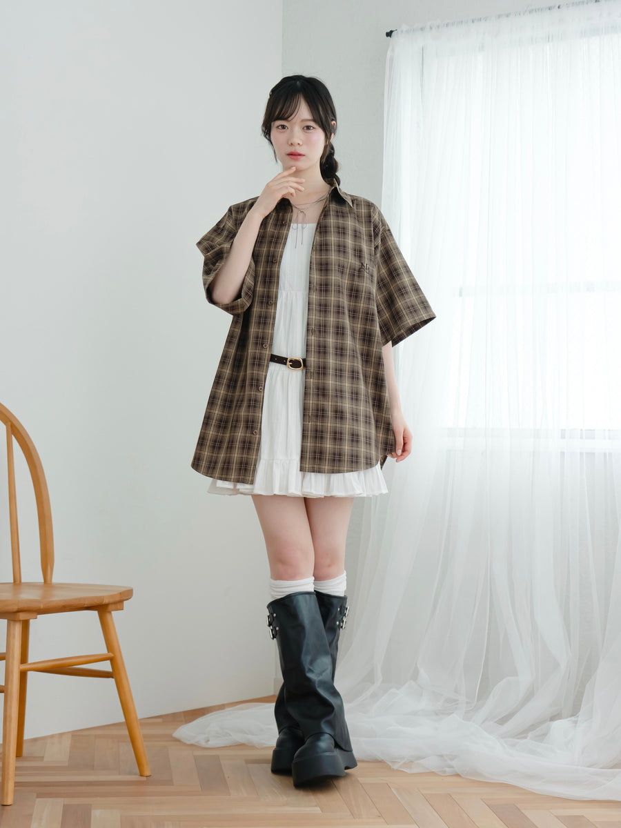 オリジナルロゴチェックシャツ【7月28日発売】