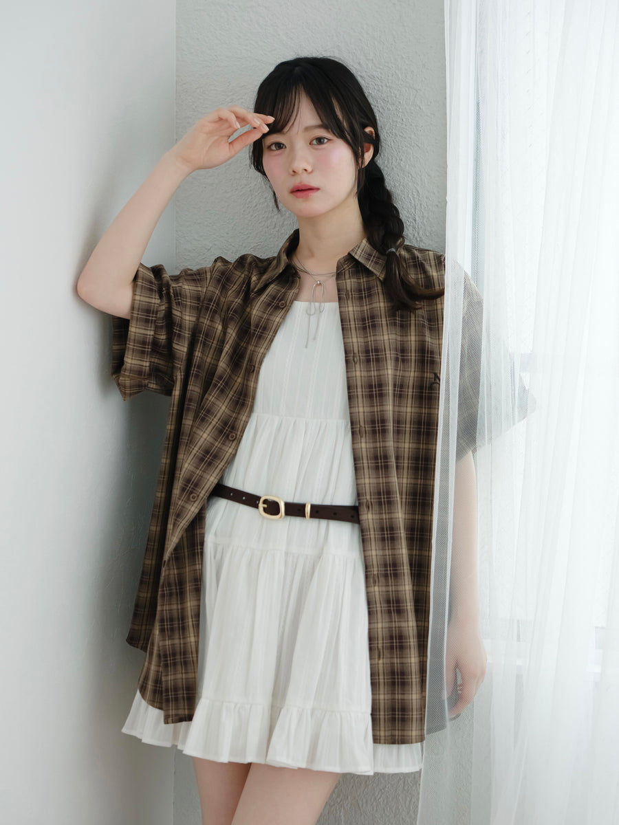 オリジナルロゴチェックシャツ【7月28日発売】