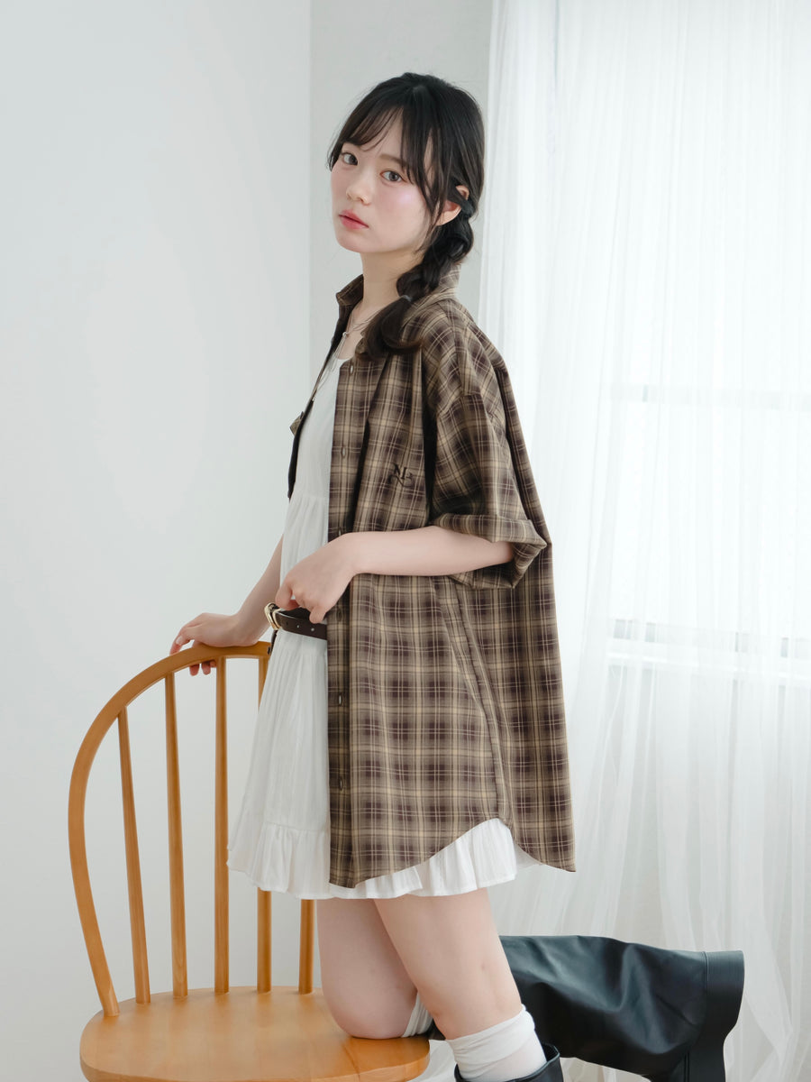 オリジナルロゴチェックシャツ【7月28日発売】