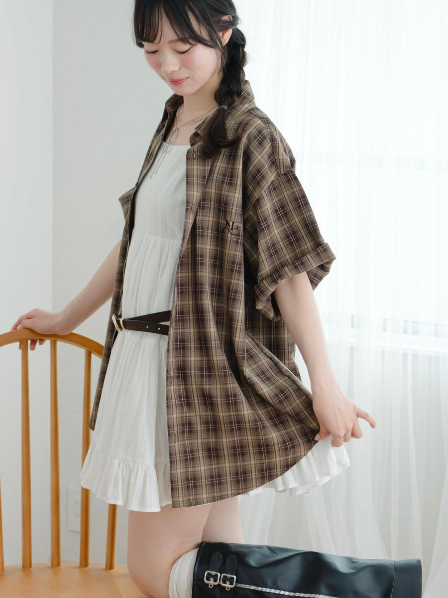 オリジナルロゴチェックシャツ【7月28日発売】