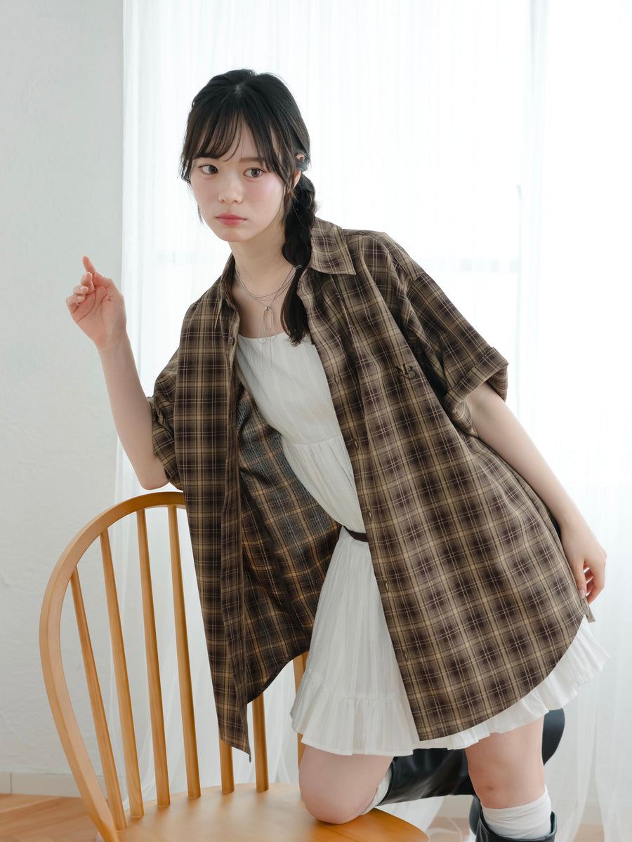 オリジナルロゴチェックシャツ【7月28日発売】