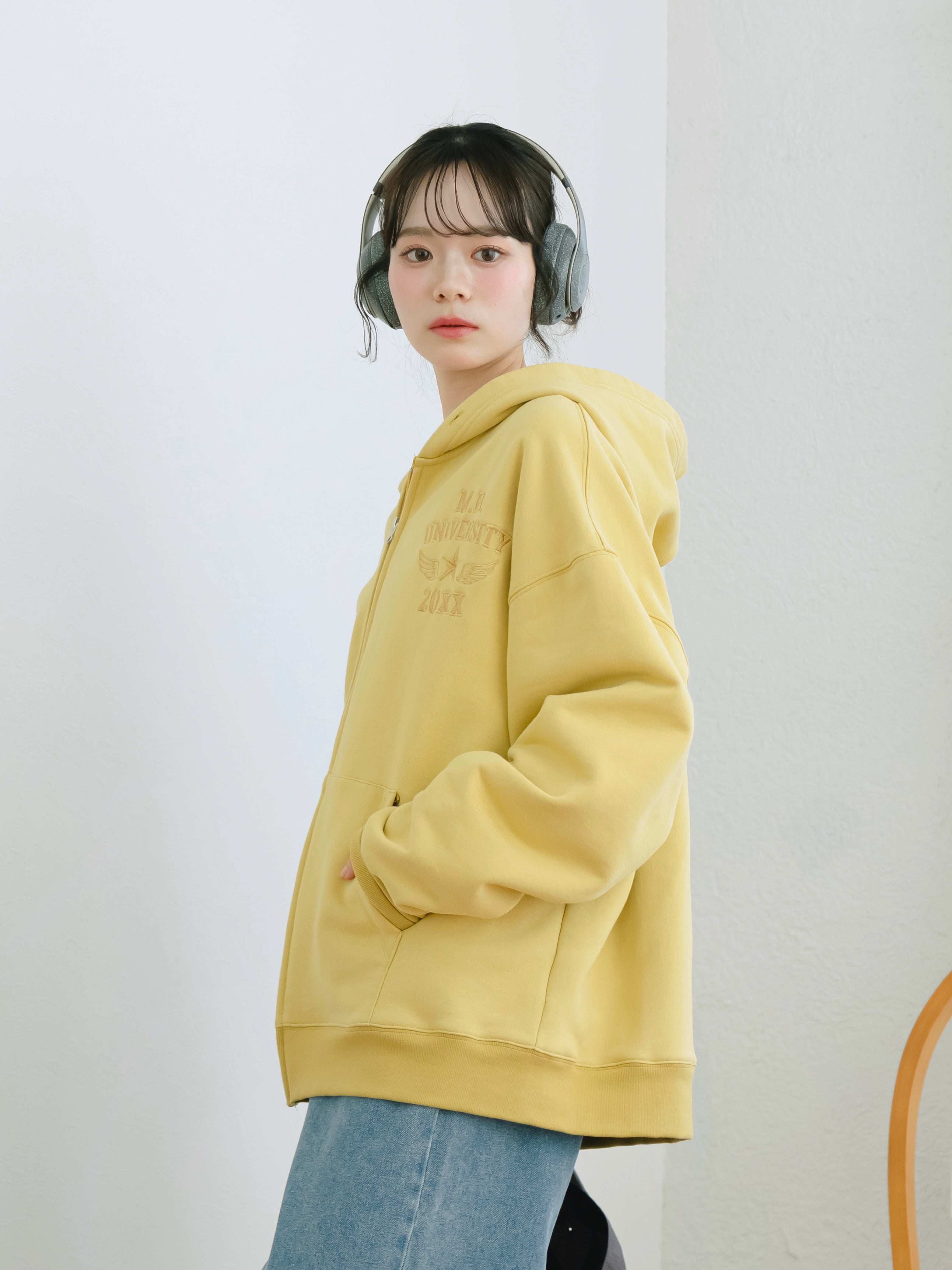 オーバーサイズジップパーカー – mero boutique 2018