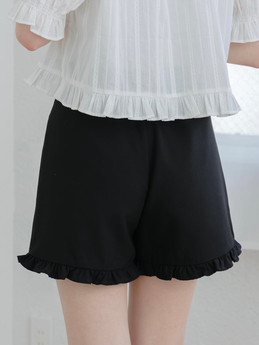 フリルショートパンツ