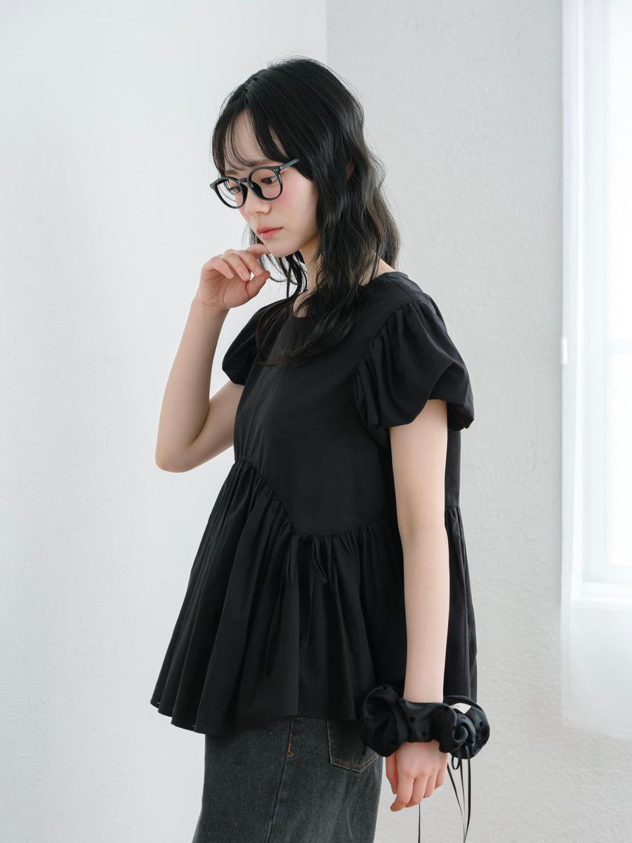 リボンフレアセミシアートップス【6月9日発売】