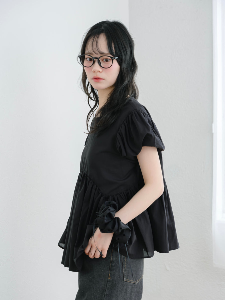 リボンフレアセミシアートップス【6月9日発売】