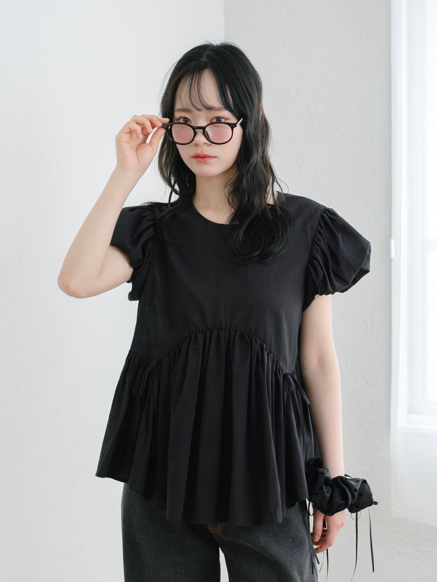 リボンフレアセミシアートップス【6月9日発売】
