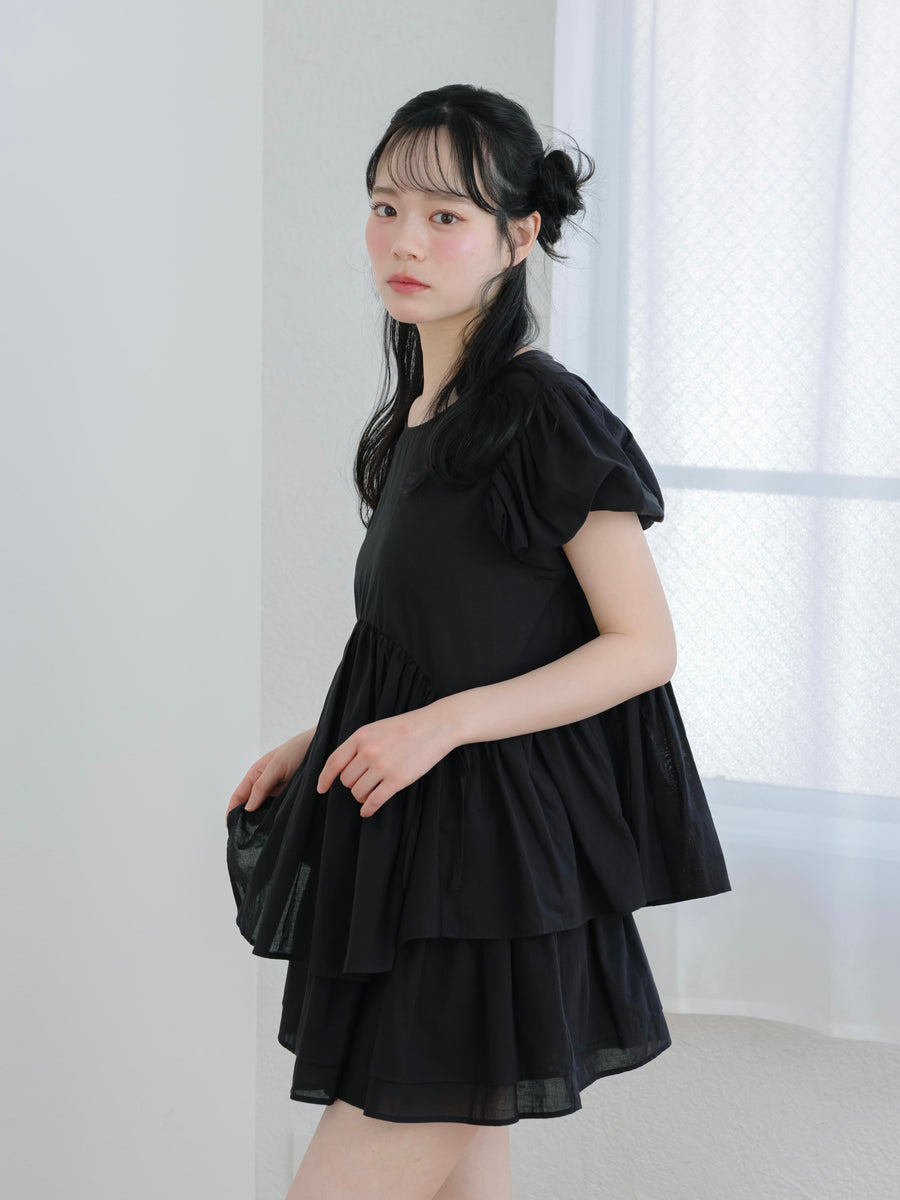 フリルフレアミニスカート【6月9日発売】