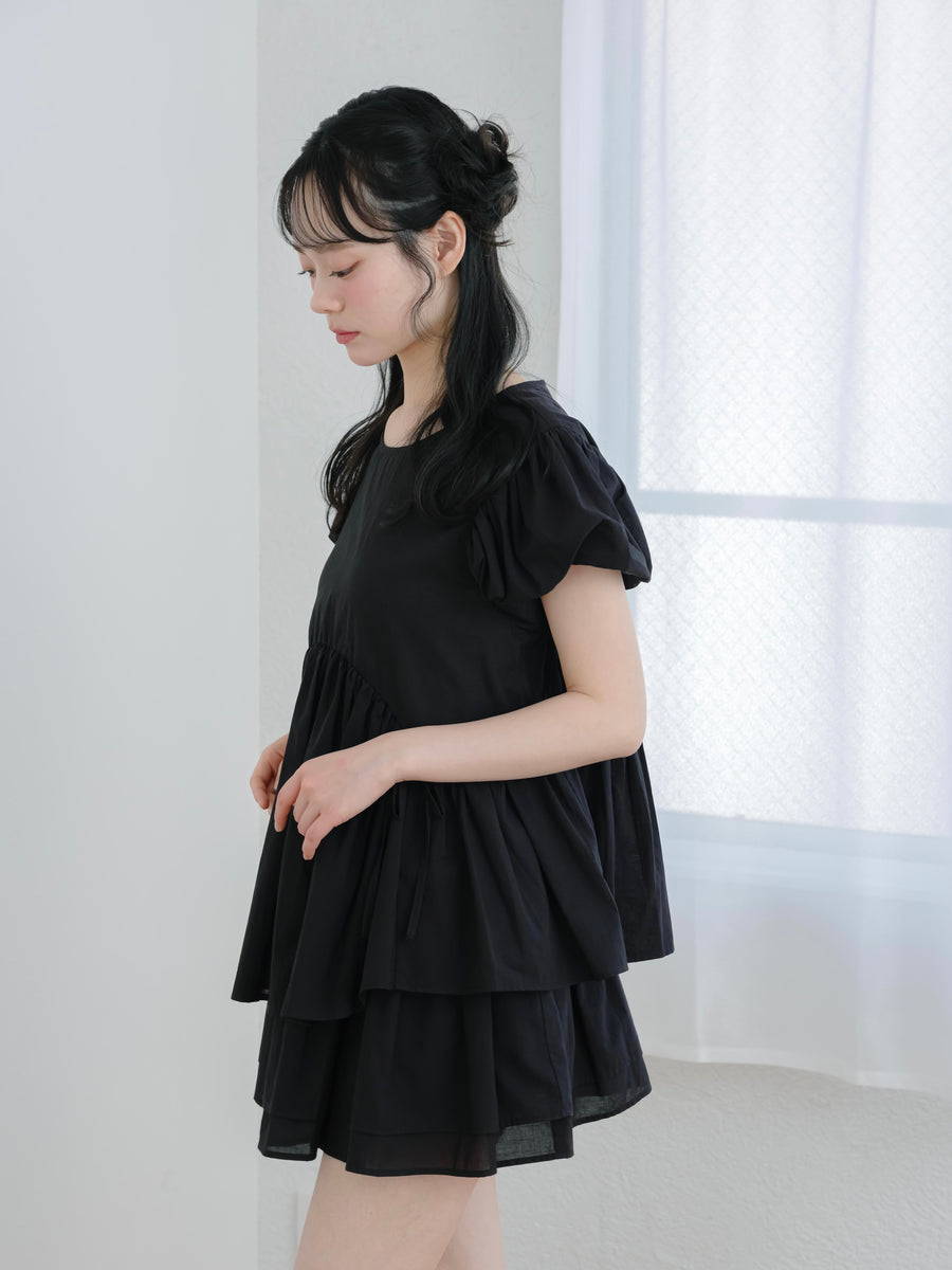 リボンフレアセミシアートップス【6月9日発売】