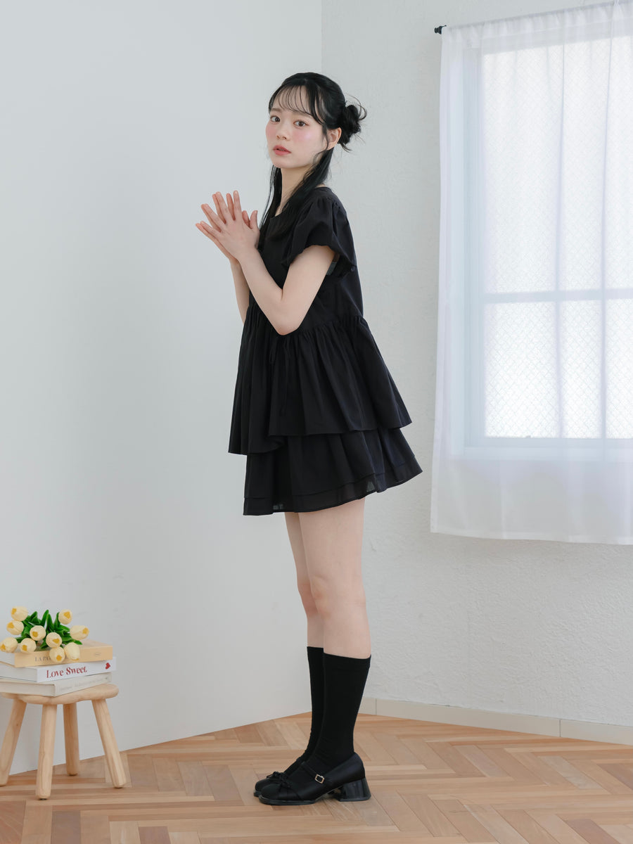 リボンフレアセミシアートップス【6月9日発売】