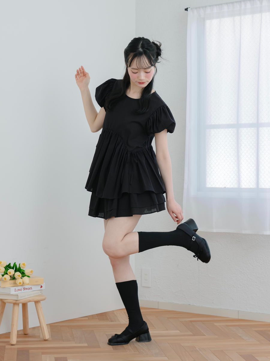 フリルフレアミニスカート【6月9日発売】