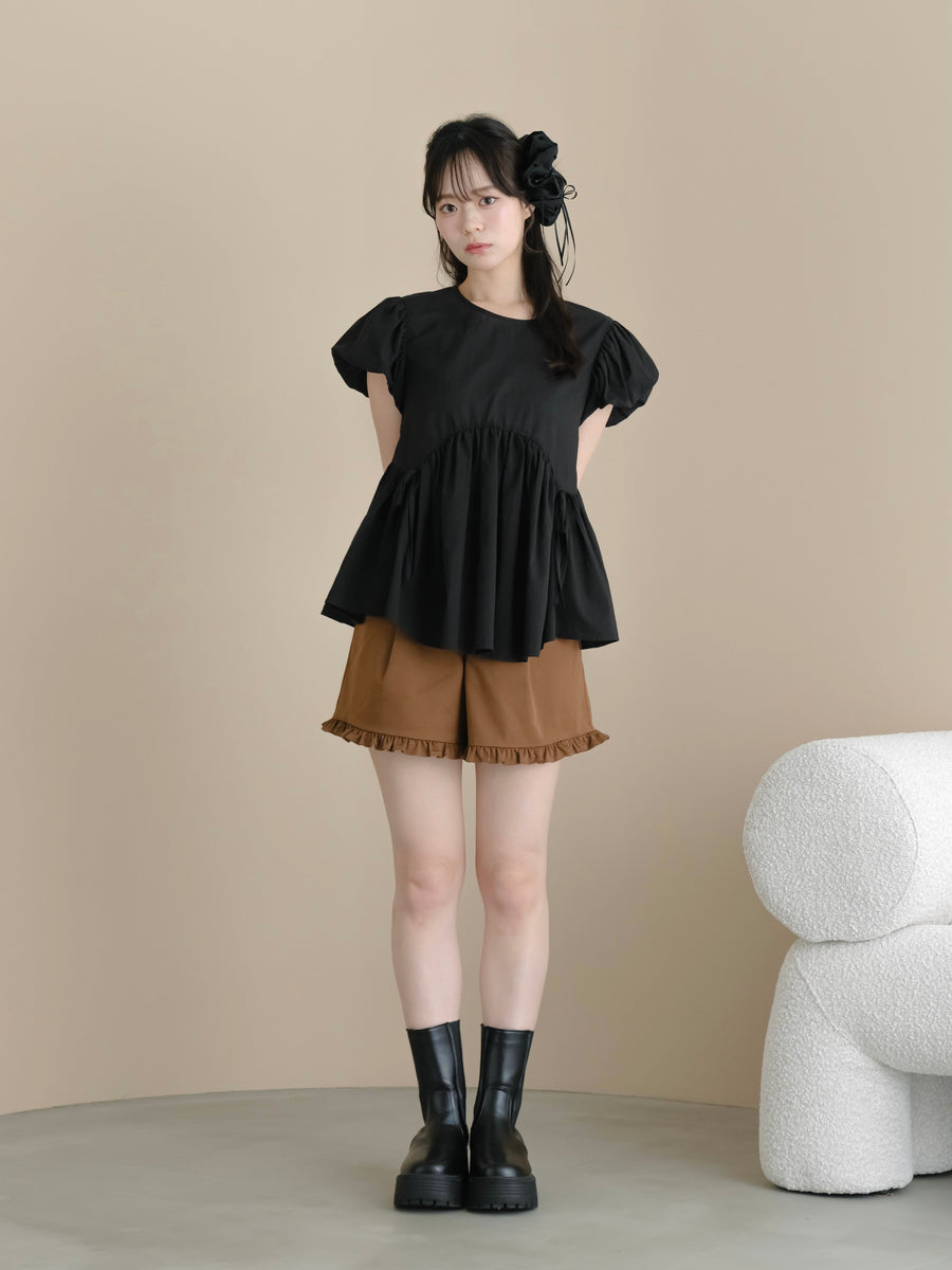 リボンフレアセミシアートップス【6月9日発売】