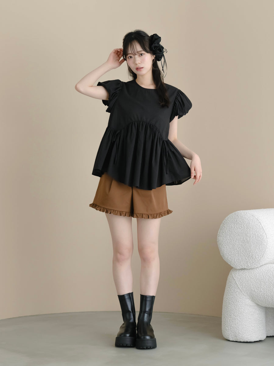 フリルショートパンツ