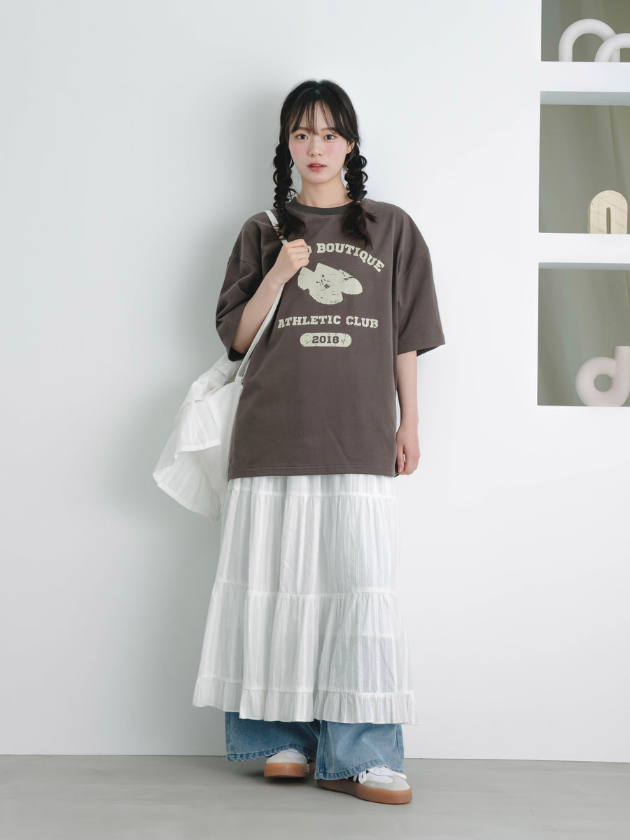 カレッジ風ローファーTシャツ【6月23日発売】
