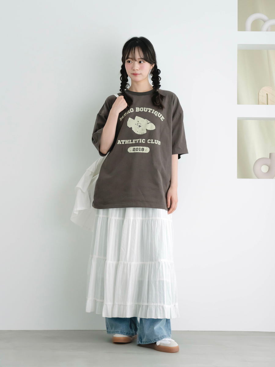 カレッジ風ローファーTシャツ【6月23日発売】