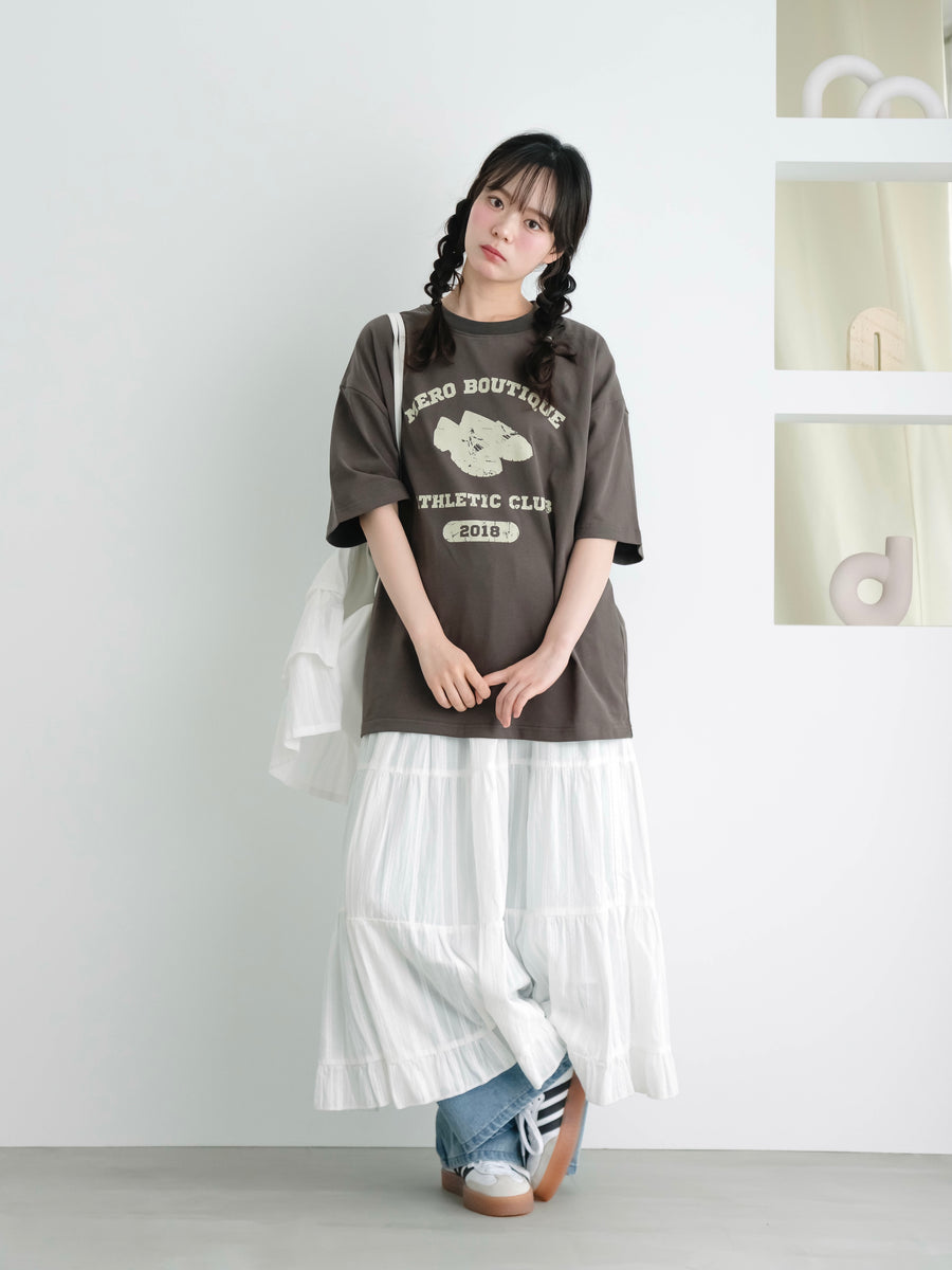 カレッジ風ローファーTシャツ【6月23日発売】