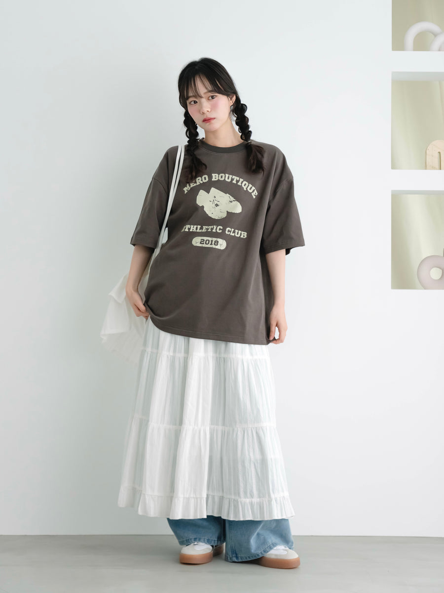 カレッジ風ローファーTシャツ【6月23日発売】