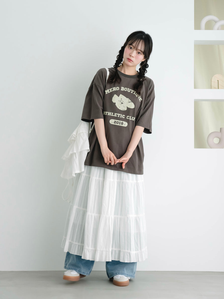 カレッジ風ローファーTシャツ【6月23日発売】