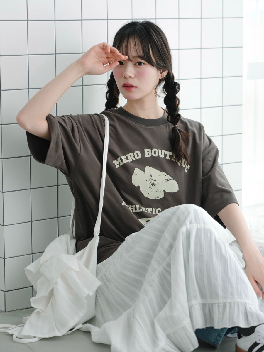 カレッジ風ローファーTシャツ【6月23日発売】