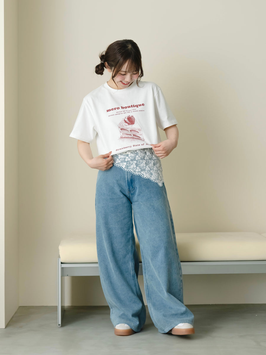 ショートケーキTシャツ【6月23日発売】