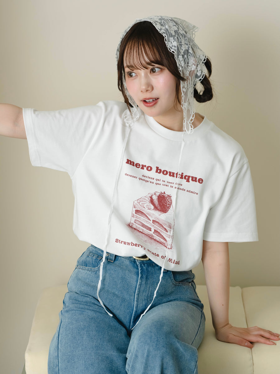 ショートケーキTシャツ【6月23日発売】
