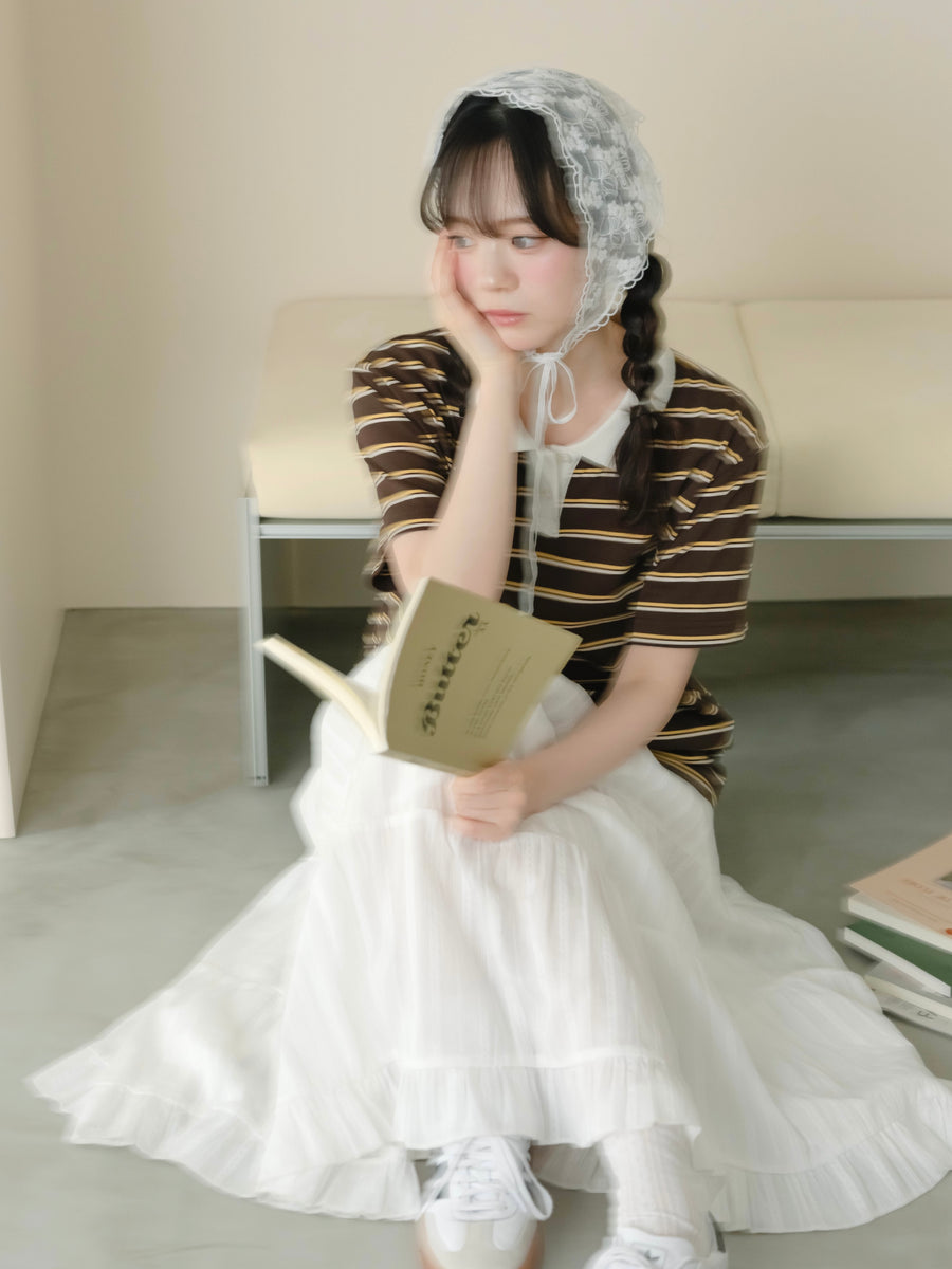 ルーズボーダートップス【6月16日発売】