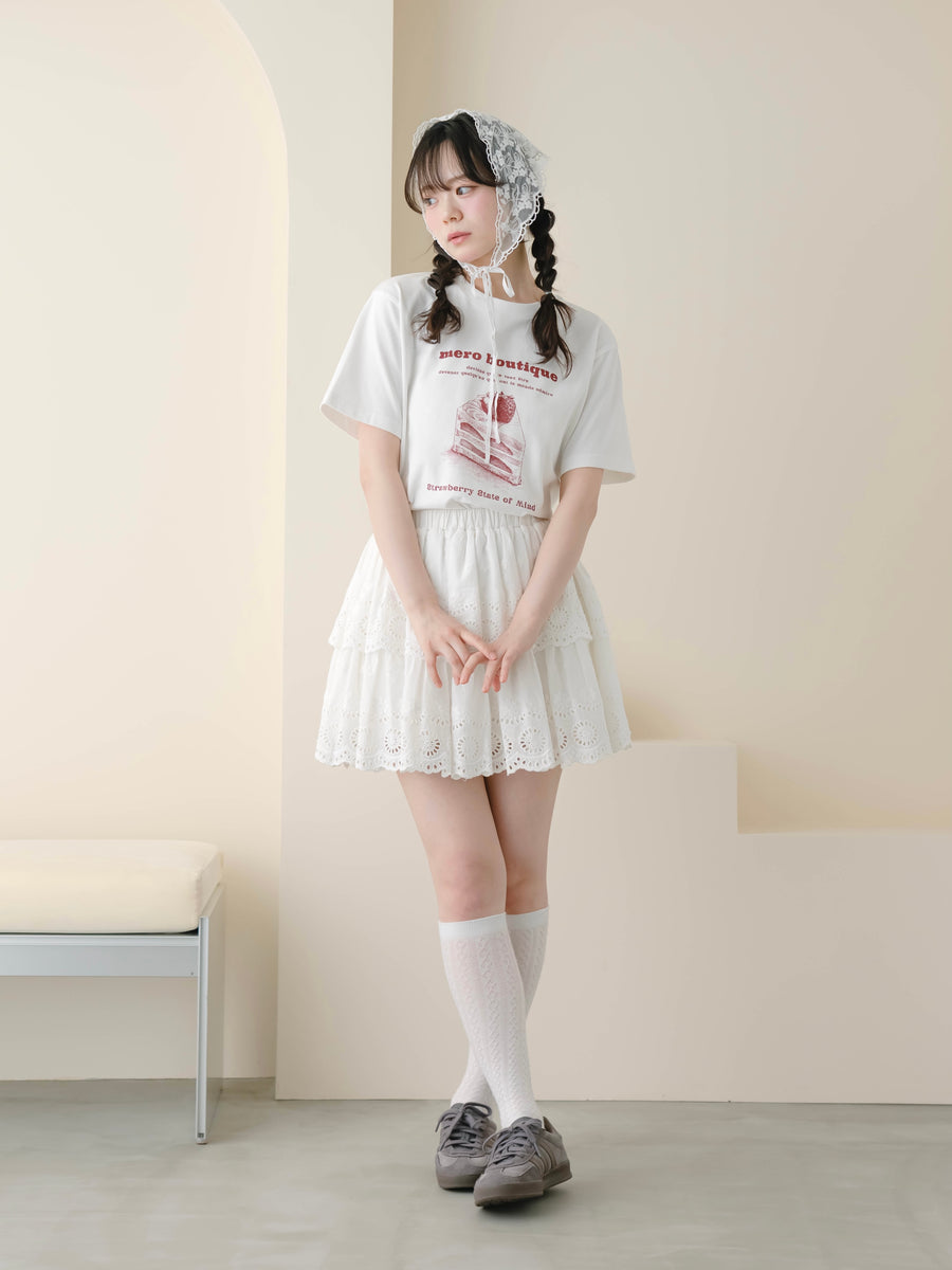 ショートケーキTシャツ【6月23日発売】