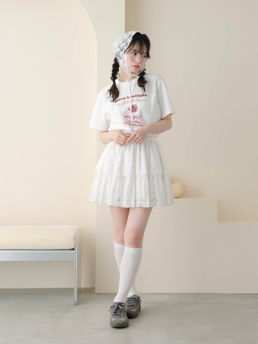 ショートケーキTシャツ【6月23日発売】