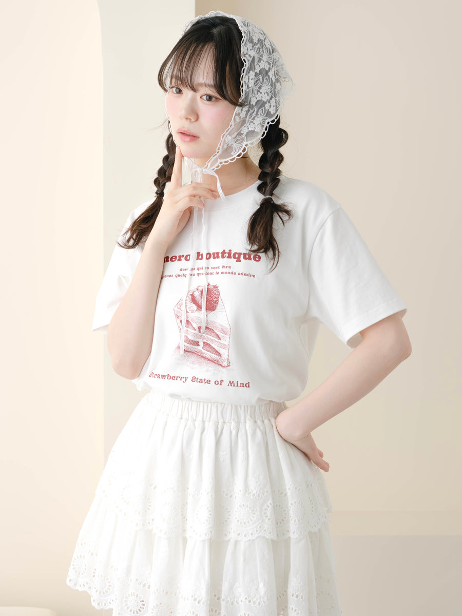 ショートケーキTシャツ【6月23日発売】