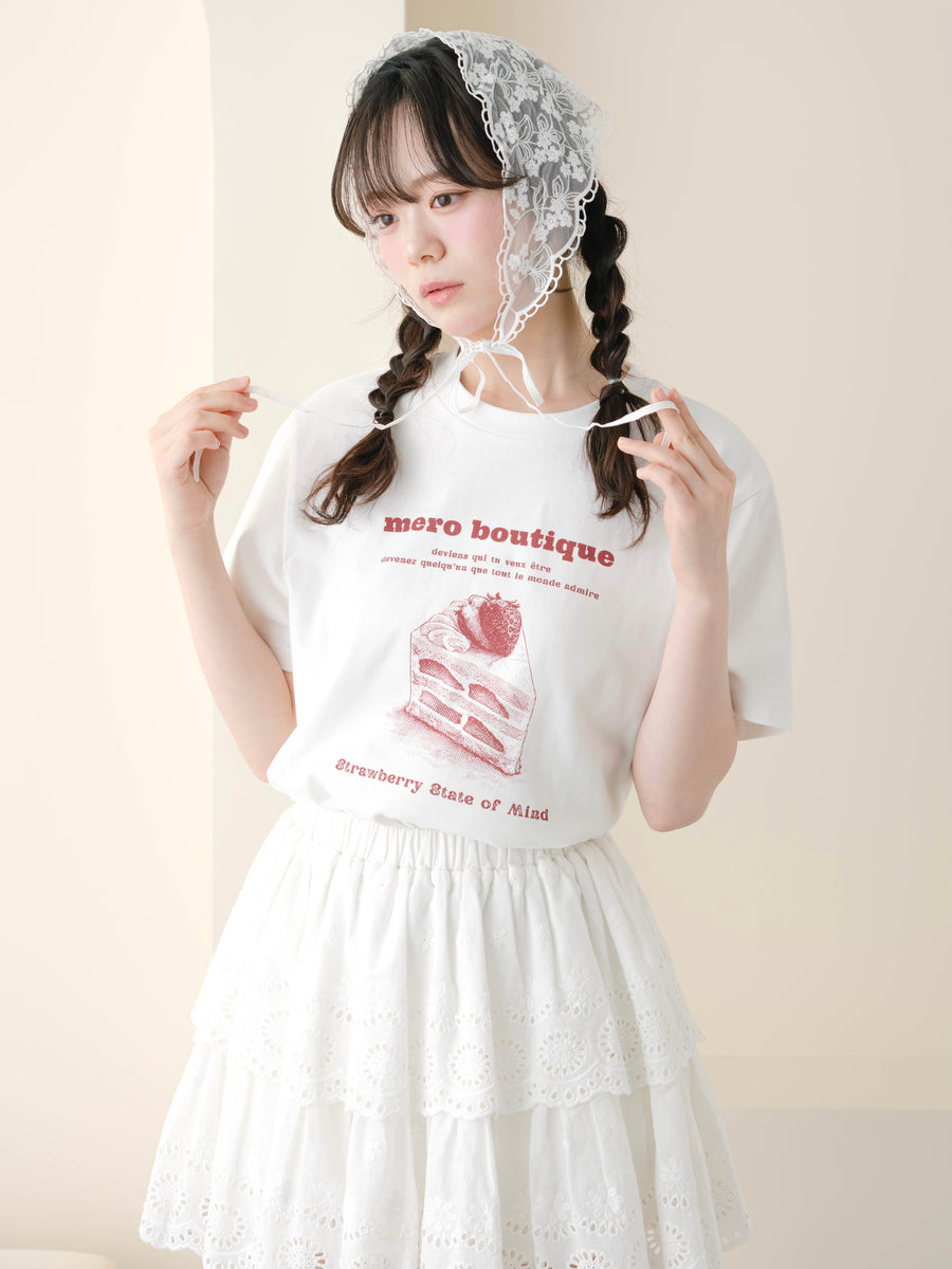 ショートケーキTシャツ【6月23日発売】