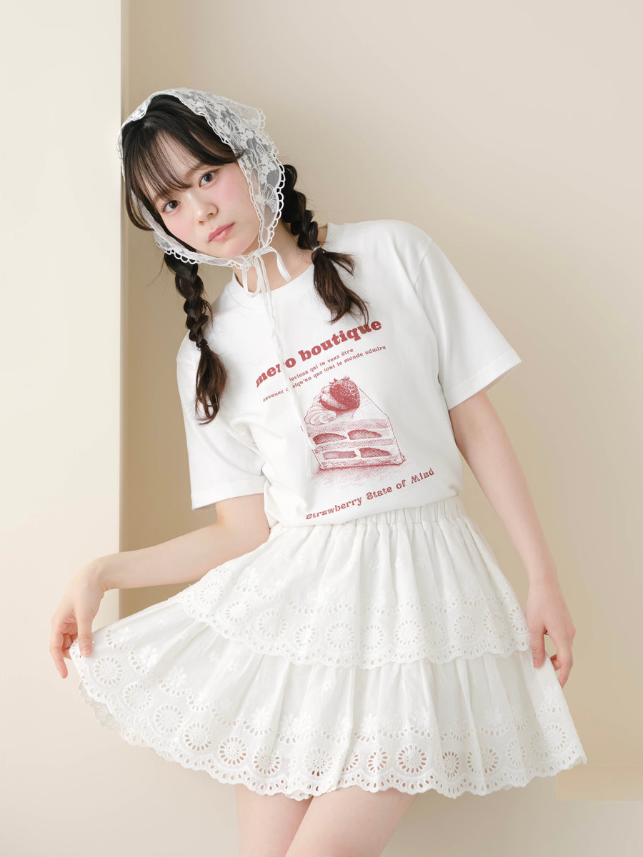 ショートケーキTシャツ【6月23日発売】