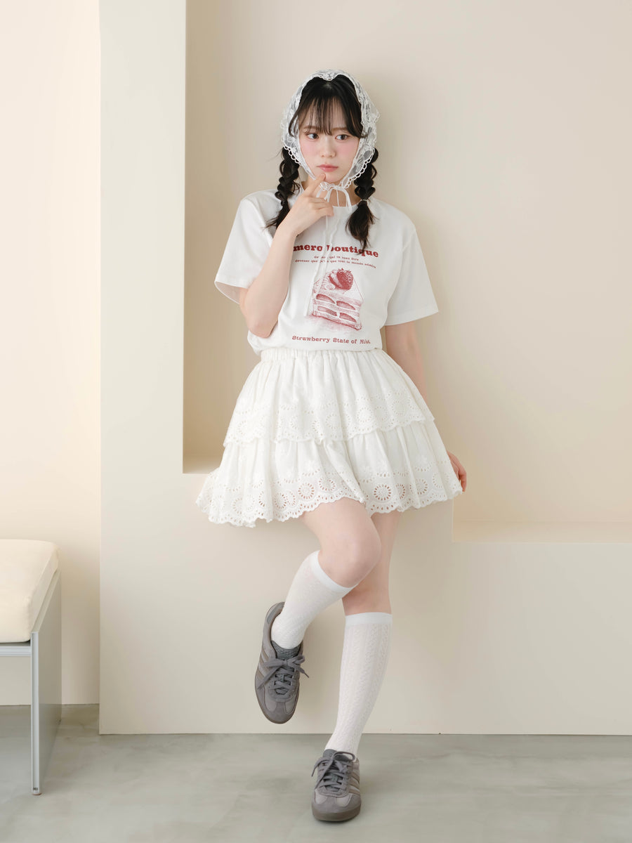 ショートケーキTシャツ【6月23日発売】