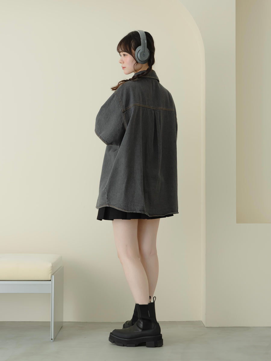 リボンデニムサマーシャツ【8月11日発売】