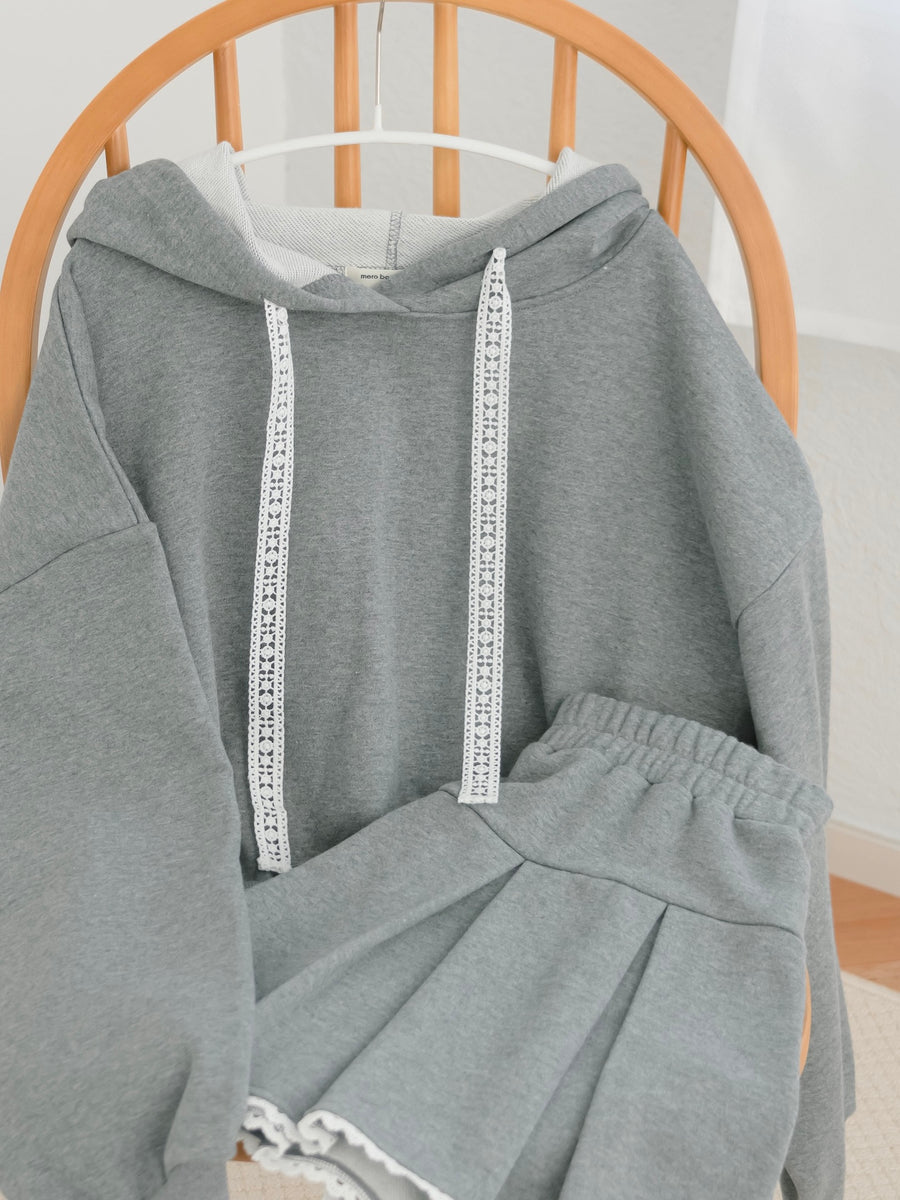 レースパーカーセットアップ