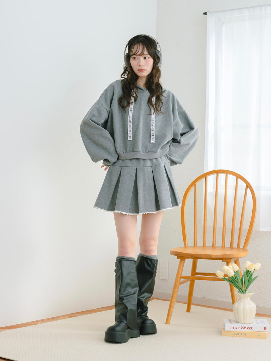 レースパーカーセットアップ