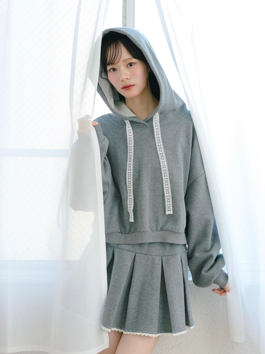 レースパーカーセットアップ