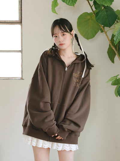 オーバーサイズジップパーカー【10/14販売開始】