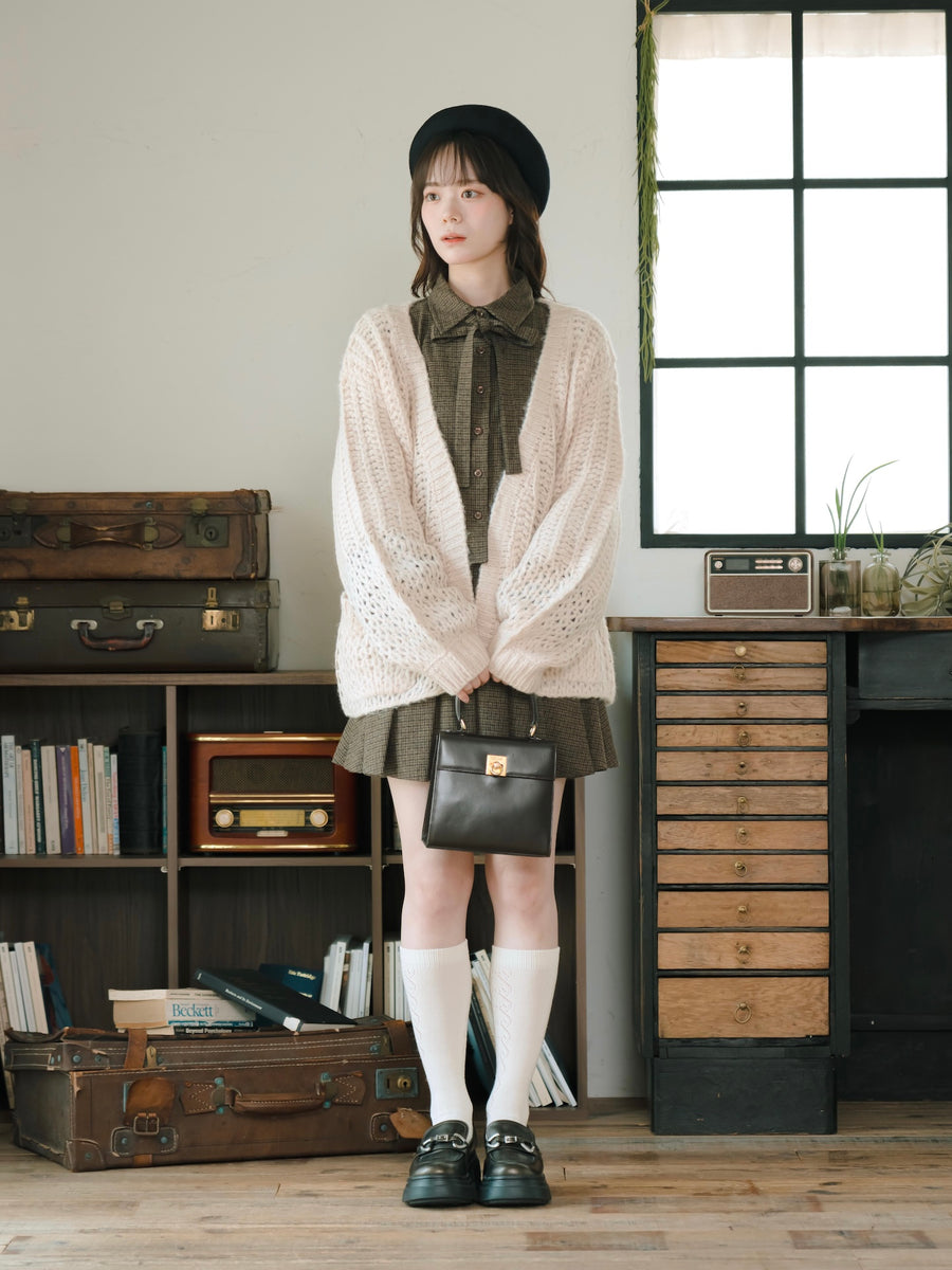 ローゲージニットカーディガン