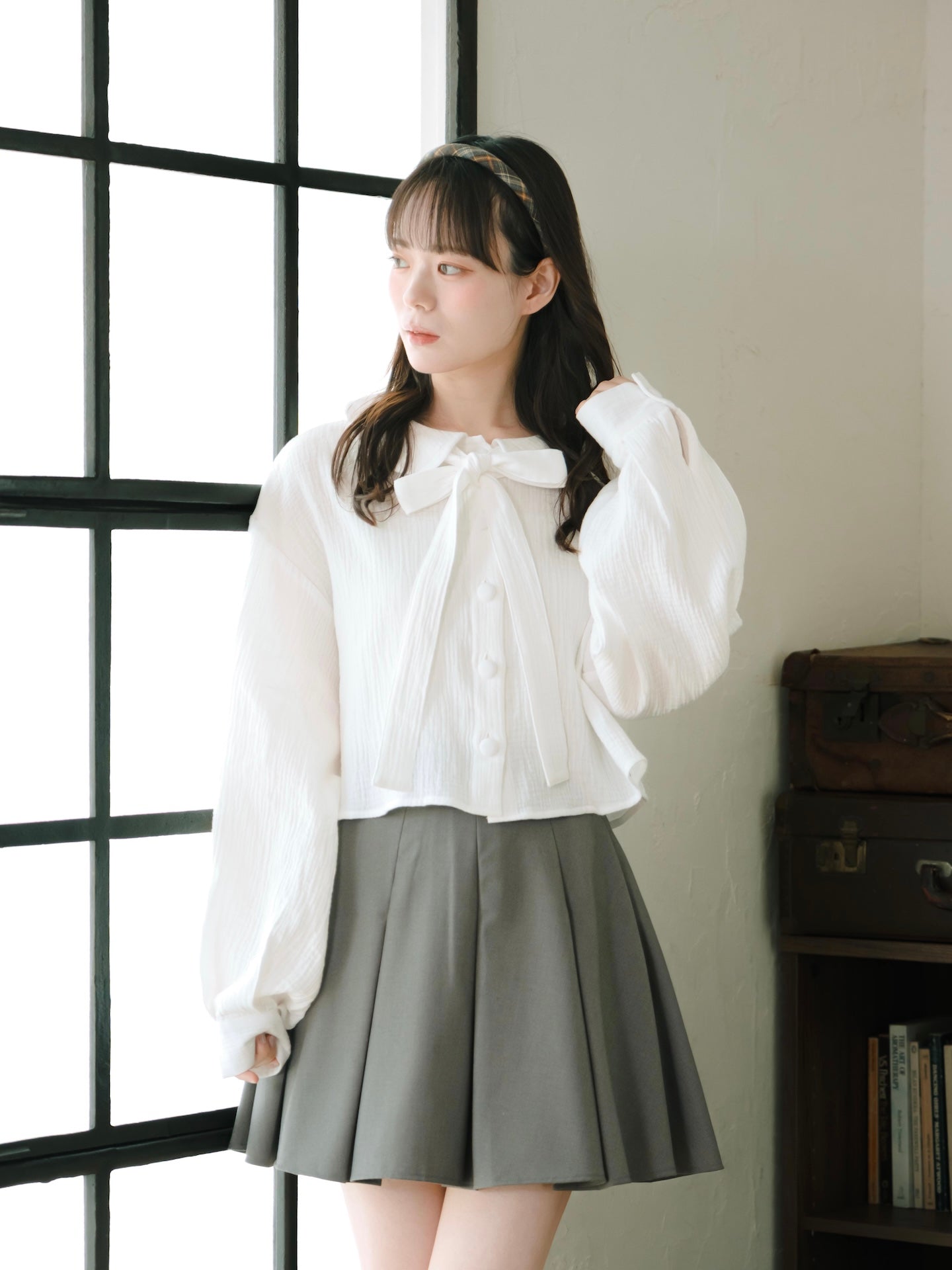 まるえりガーゼブラウス – mero boutique 2018
